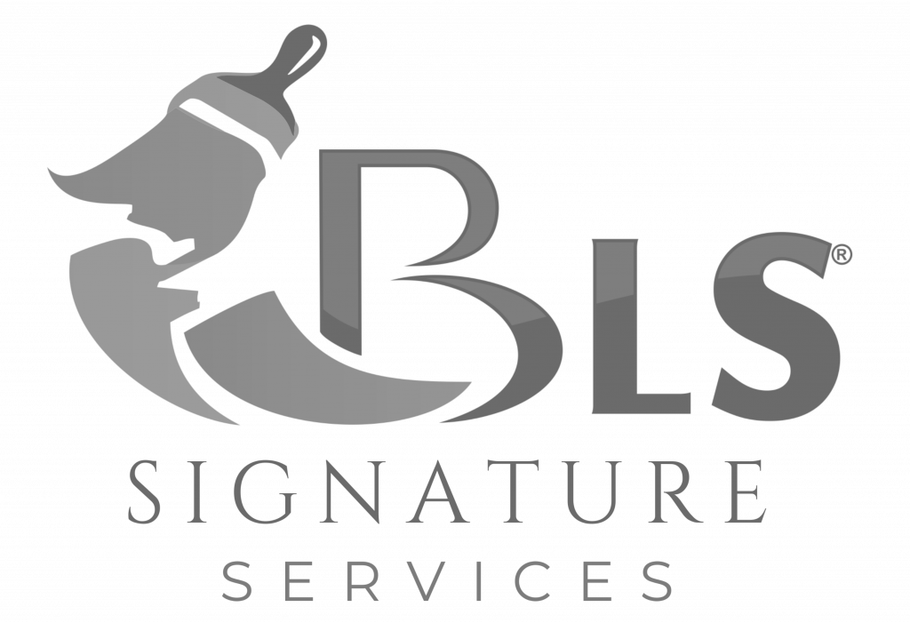 BLS Signature Service Logo Black