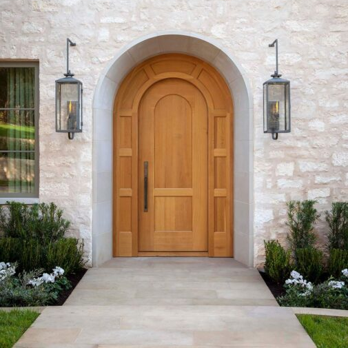 BLS Front Door Varnish