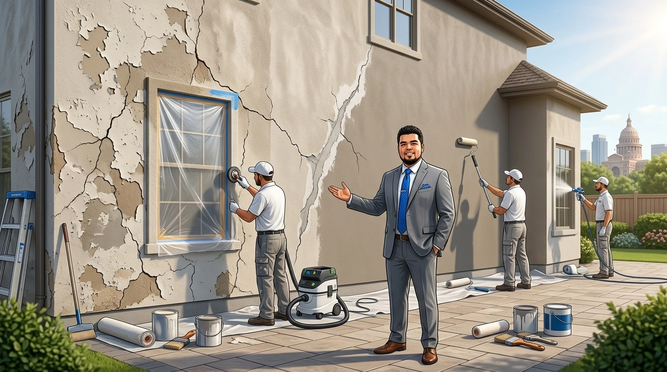 7 Mistakes You’re Making with Stucco Repainting in Austin (and How to Fix Them)