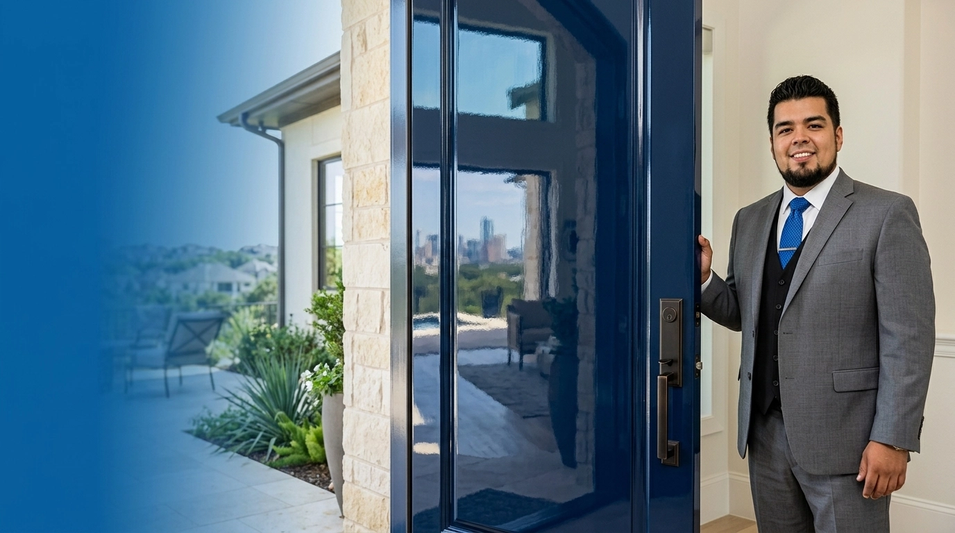 Mirror Finish: Why High-Gloss Luxury Paint is the Ultimate Front Door Statement in Austin